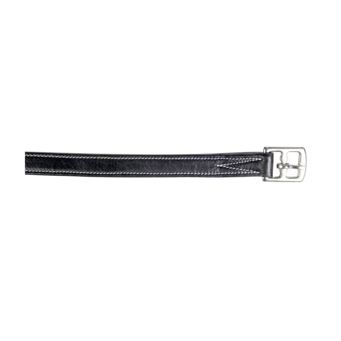 HKM Stirrup Leathers Flexi 2Pcs reinforced with a nylon band strong stainless 