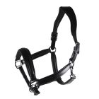 Equitare Elegant Black Leather halter