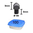 Tuna Stud Box 10-8 M8 length 9 mm, 100 pcs