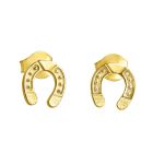 Lempikoru Ratsu horseshoe stud gold-plated