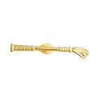 Lempikoru Ratsu crop pin gold-plated