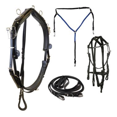 GP-Tack Harness complete QH leather