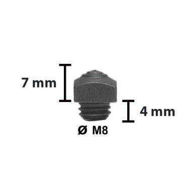 Tuna Stud 12-4 M8 7 mm