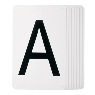 Letters for riding arena 20x40m