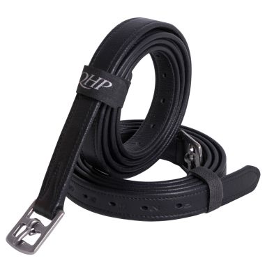 QHP Strong stirrup leathers with nylon reinforcement