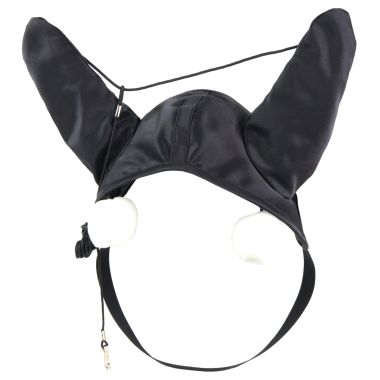 Star Tack Fin Basic Ear covers XL with ear plugs and cord black