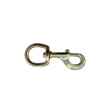 Equitare Snap to lead rope brass 115 mm
