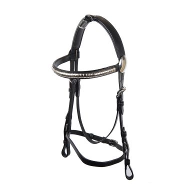 GP-Tack WH Working bridle with decoration