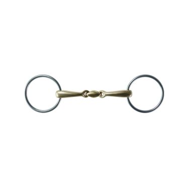 Stübben Sweet Copper Loose Ring Snaffle double jointed