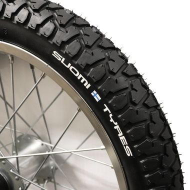 Suomi-Tyres Tyre 17" x 2.75 to training cart