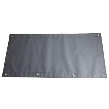 Training cart dust sheet front