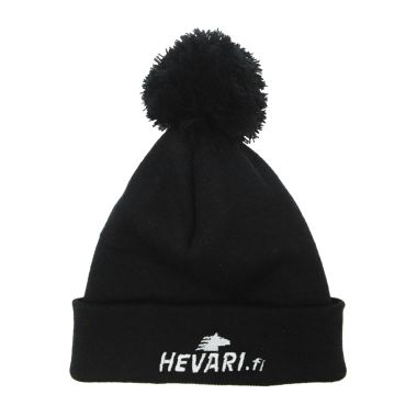 Hevari Beechfield beanie with pompom
