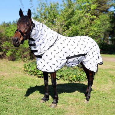 Equitare Dragonfly Fullneck Fly rug with UV-protection