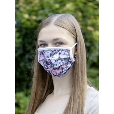 HKM Face Mask printed fabric pc