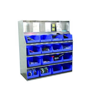 Kerckhaert Shelf unit 4-4 Incl. plastic tray