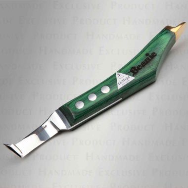 Steven Beane Green hoof knife Wide right