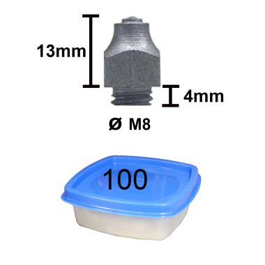 Tuna Stud Box 9-4 length 13 mm, 100 pcs