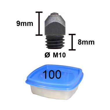 Tuna Stud Box 10-8 M10 length 9 mm, 100 pcs