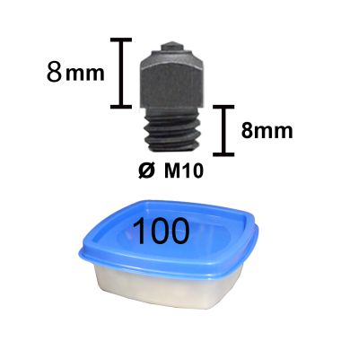 Tuna Stud Box 11-8 M10 length 8 m, 100 pcs