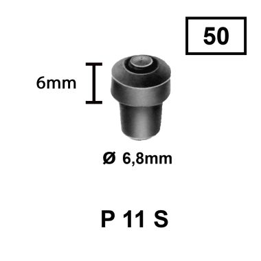 Mustad Plug P 11 S  5,5mm 50 pcs