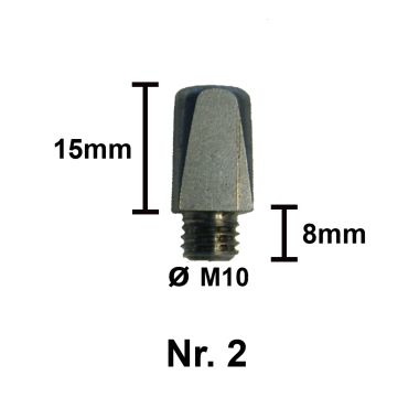 Tuna Grass stud Nr. 2 M10 15 mm, pc