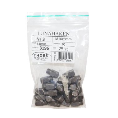 Tuna Grass stud Nr.3 M10 length 14 mm 25 pcs 