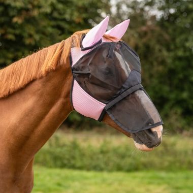QHP Fly Mask with detachable nose flap