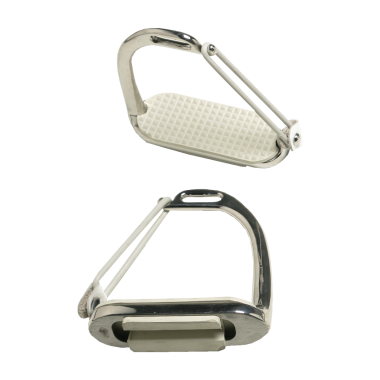 Equitare Safety stirrups stainless steel