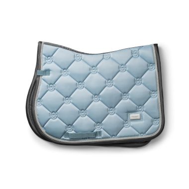 Equestrian Stockholm Ice Blue Pearl saddle pad