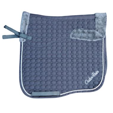 OuterRein Dressagesaddle pad with teddylining