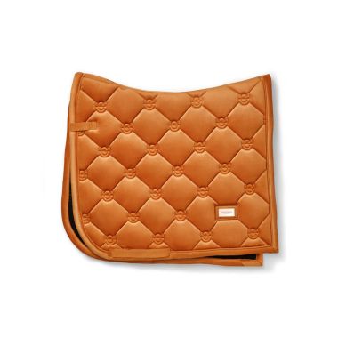 Equestrian Stockholm Velvet Chestnut saddle pad