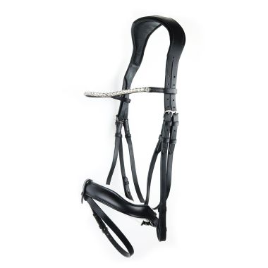 Equitare Showtime Bridle with rubber reins