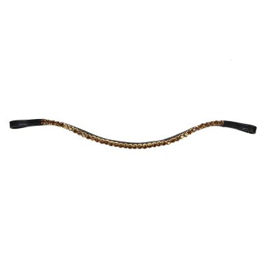 Equitare Dark Gold Browband