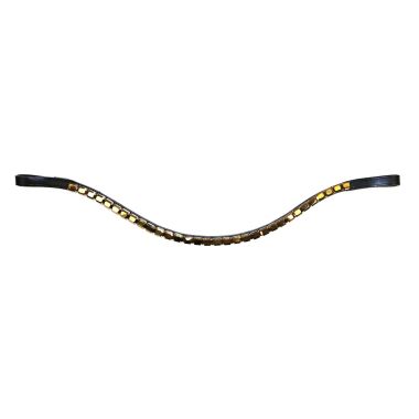 Equitare Bright Gold Browband