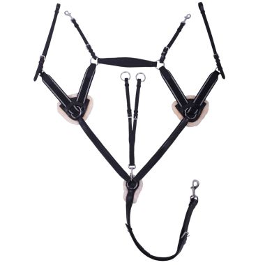 QHP Ontario Breastplate with martingale