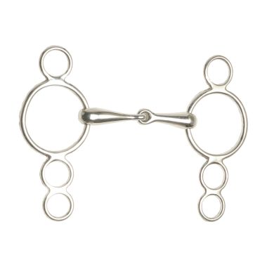 Hevari Pro Steel Continental gag bit