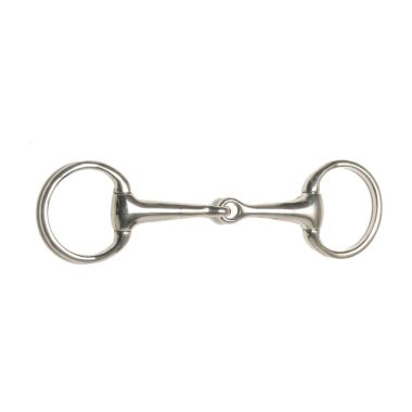 Hevari Pro Steel Eggbutt snaffle bit