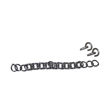 Hevari Pro Steel Curb chain with hooks