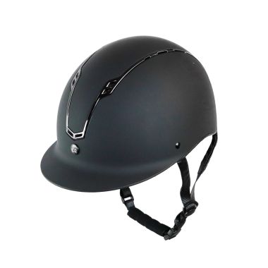 Equitare Matt Black E06 riding helmet
