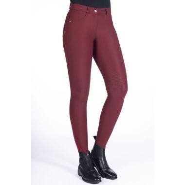 HKM Luna Riding breeches silicone knee patch
