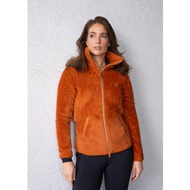 Equestrian Stockholm Velvet Fleece Jacket