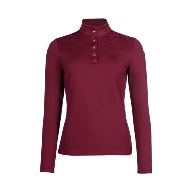 HKM Berry Lace Function shirt