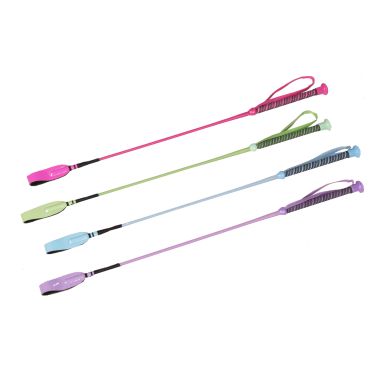 Equitare Wild Color Riding whip 65 cm