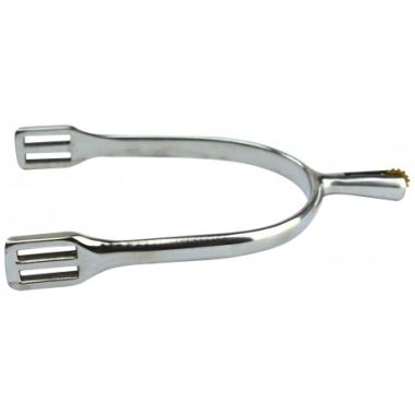 Spurs with rowel, pair