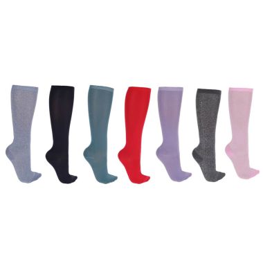 QHP Week Collection Knee stockings 7-pack