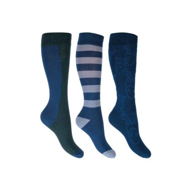 HKM Houston Kids riding socks set of 3