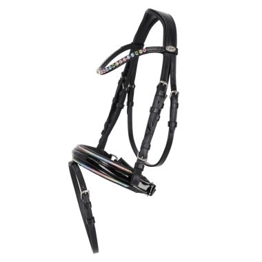 QHP Isalyn Bridle With Web Reins