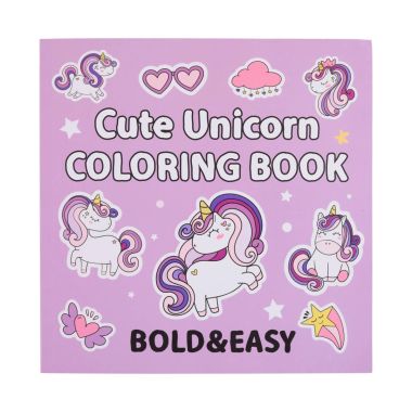 EQ Cute Unicorn coloring book
