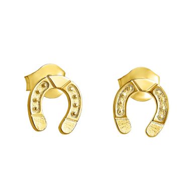 Lempikoru Ratsu horseshoe stud gold-plated