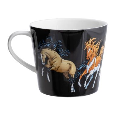 Lena Furberg Mug Horses Running herd